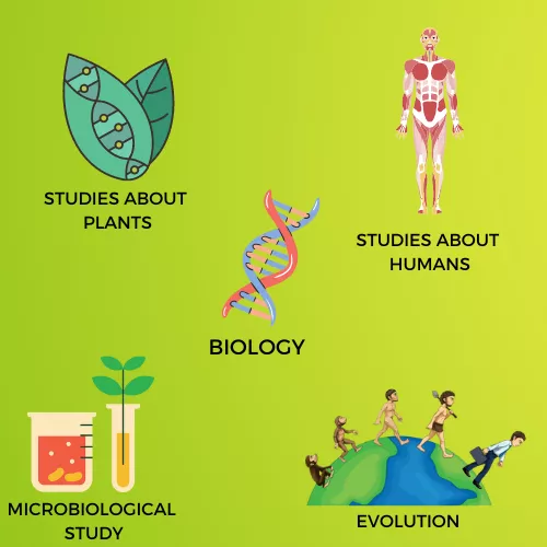 BIOLOGY INFOGRAPHIC VIEW